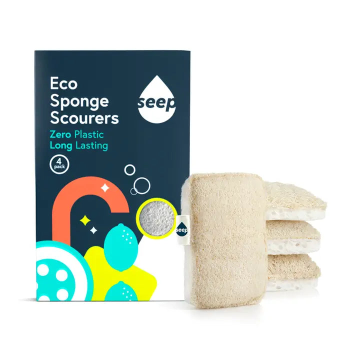 Seep Eco Sponge Scourer | 4 Pack