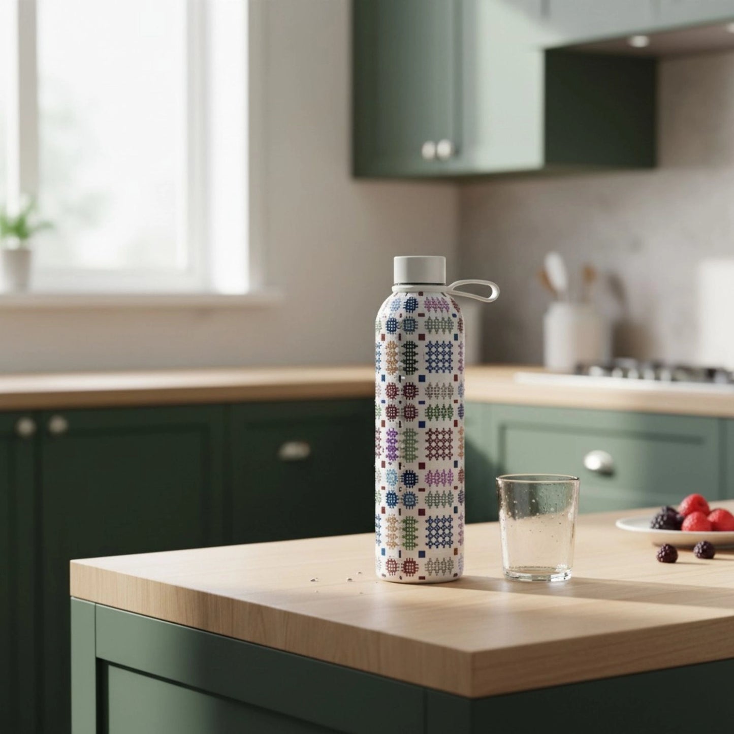 Welsh Tapestry Insulated Water Bottle | 750ml