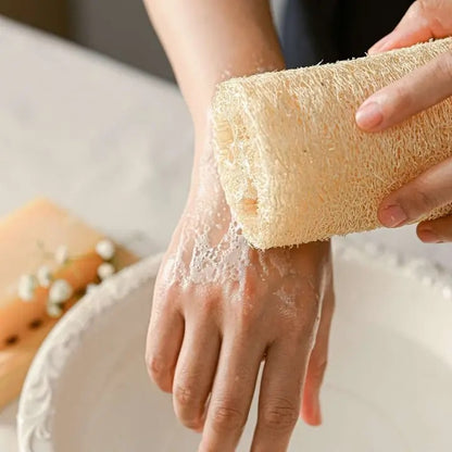 Natural Loofah Exfoliating Sponge Pad