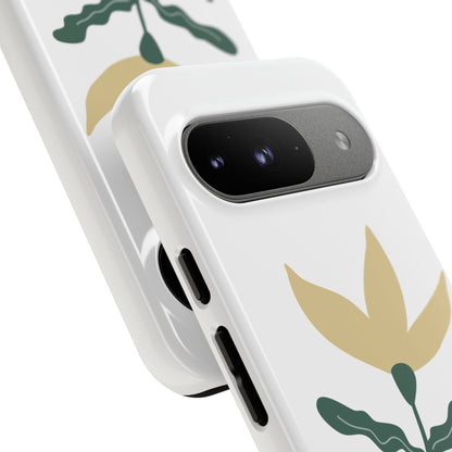 Floral Tough Phone Case - Durable Protection with Stylish Design