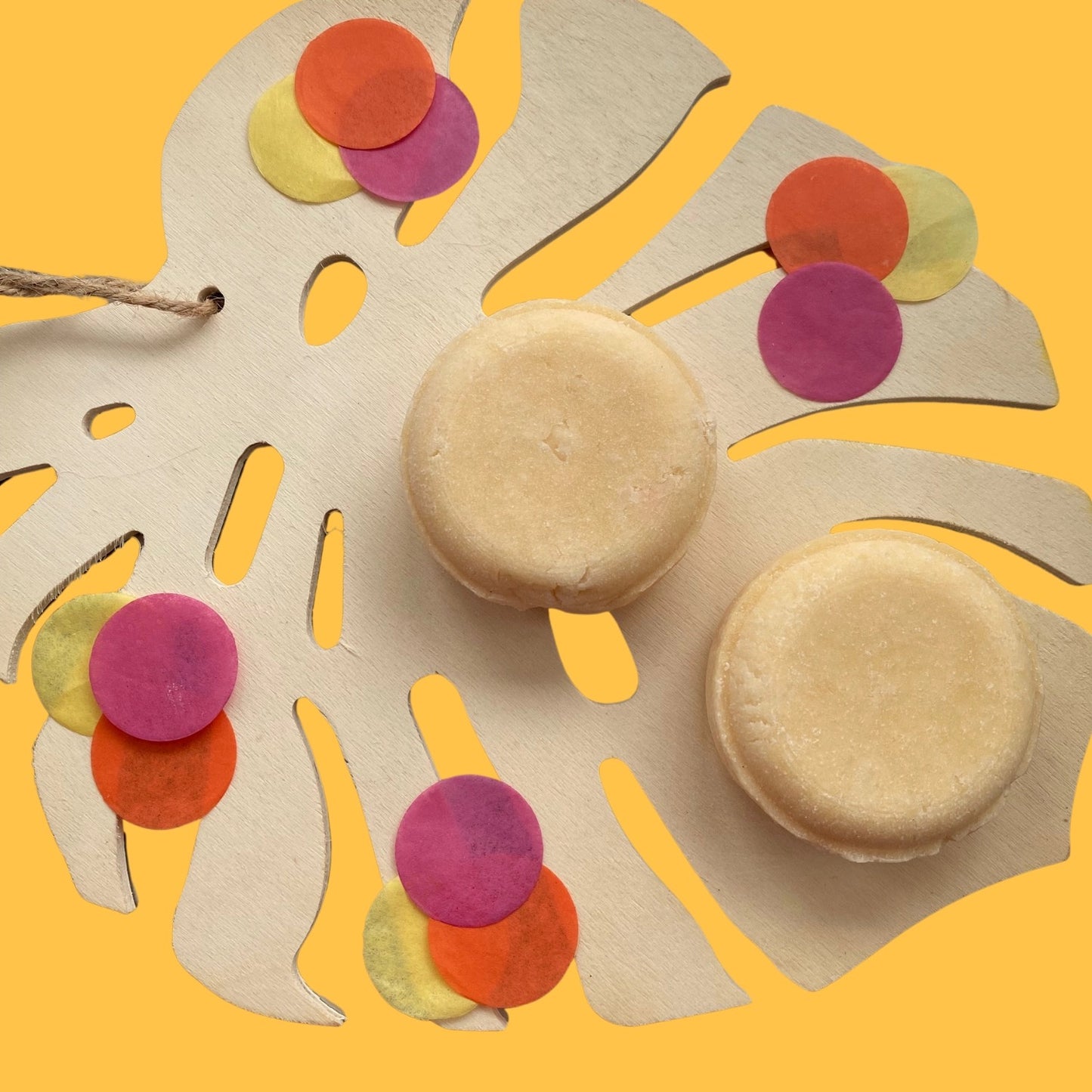 Handmade Citrus Burst Syndet Shampoo Bar