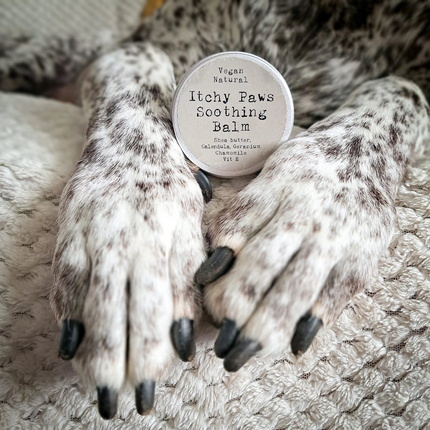 Itchy Paws Dog Balm – Natural, Vegan, Lick-Safe, Soothing