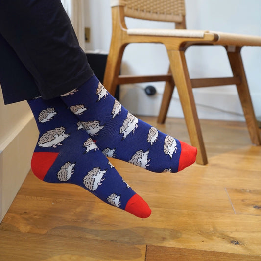 Hedgehog Bamboo Socks | British Wildlife Socks