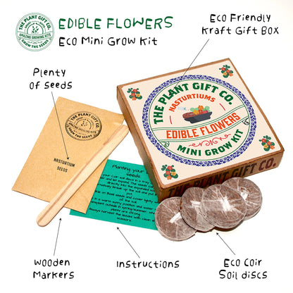 Edible Flowers Eco Grow Kit