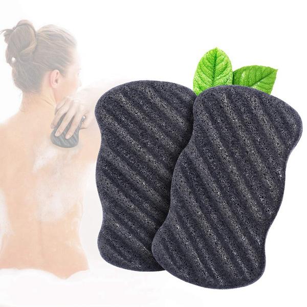 Konjac Bamboo Charcoal Facial Cleansing Sponge