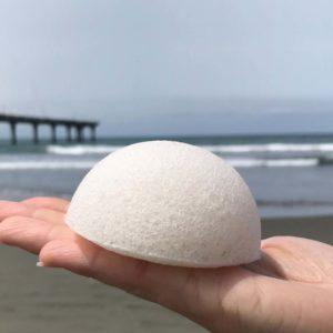 Konjac Facial Sponge - White