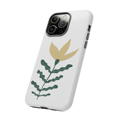 Floral Tough Phone Case - Durable Protection with Stylish Design