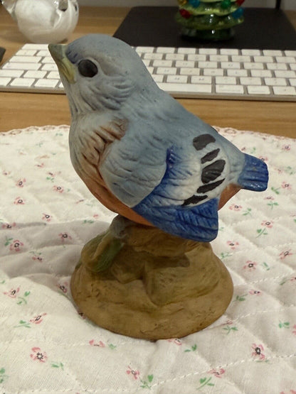 Blue Jay Bird Figurine