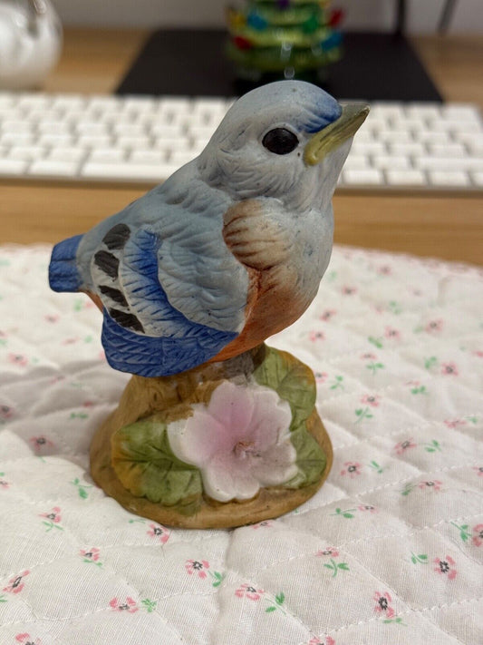 Blue Jay Bird Figurine