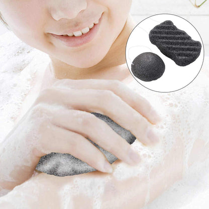 Konjac Bamboo Charcoal Facial Sponge