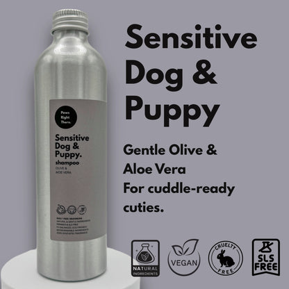 Puppy Shampoo | Sensitive Dog Shampoo | Natural Olive & Aloe