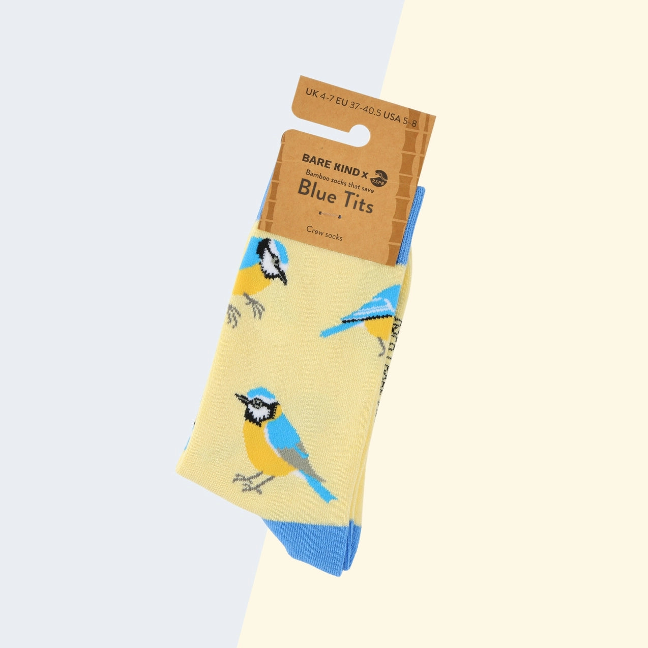 Blue Tit Bamboo Socks