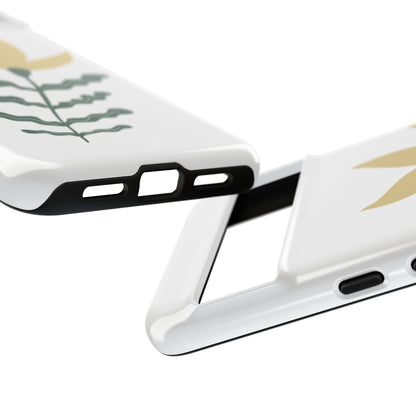 Floral Tough Phone Case - Durable Protection with Stylish Design