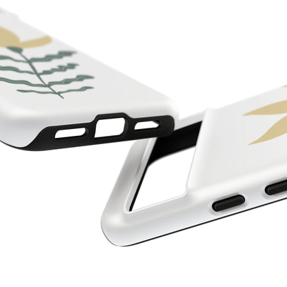 Floral Tough Phone Case - Durable Protection with Stylish Design