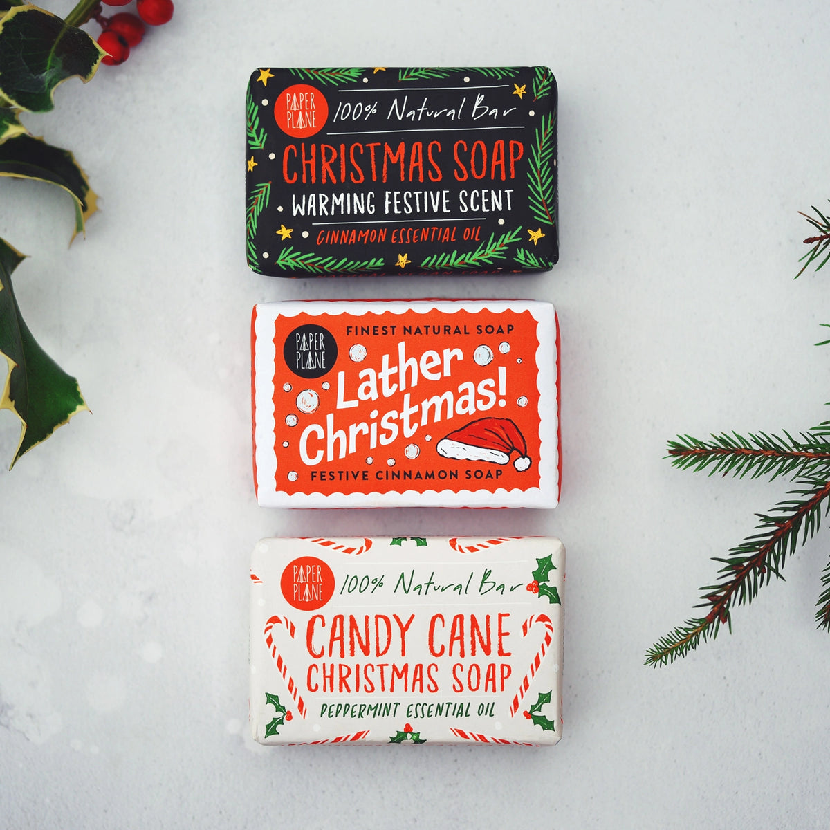 Vegan Cinnamon Christmas Soap Bar