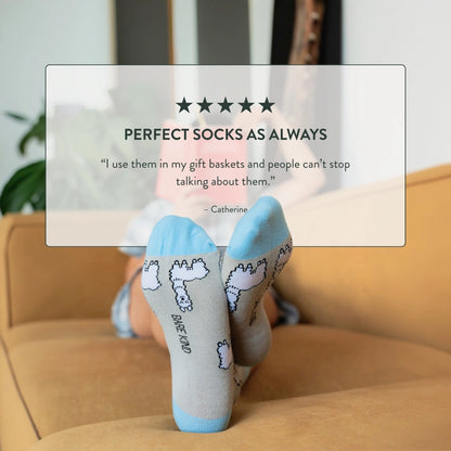 Sumatran Orangutan Socks | Bamboo Socks | Green Socks
