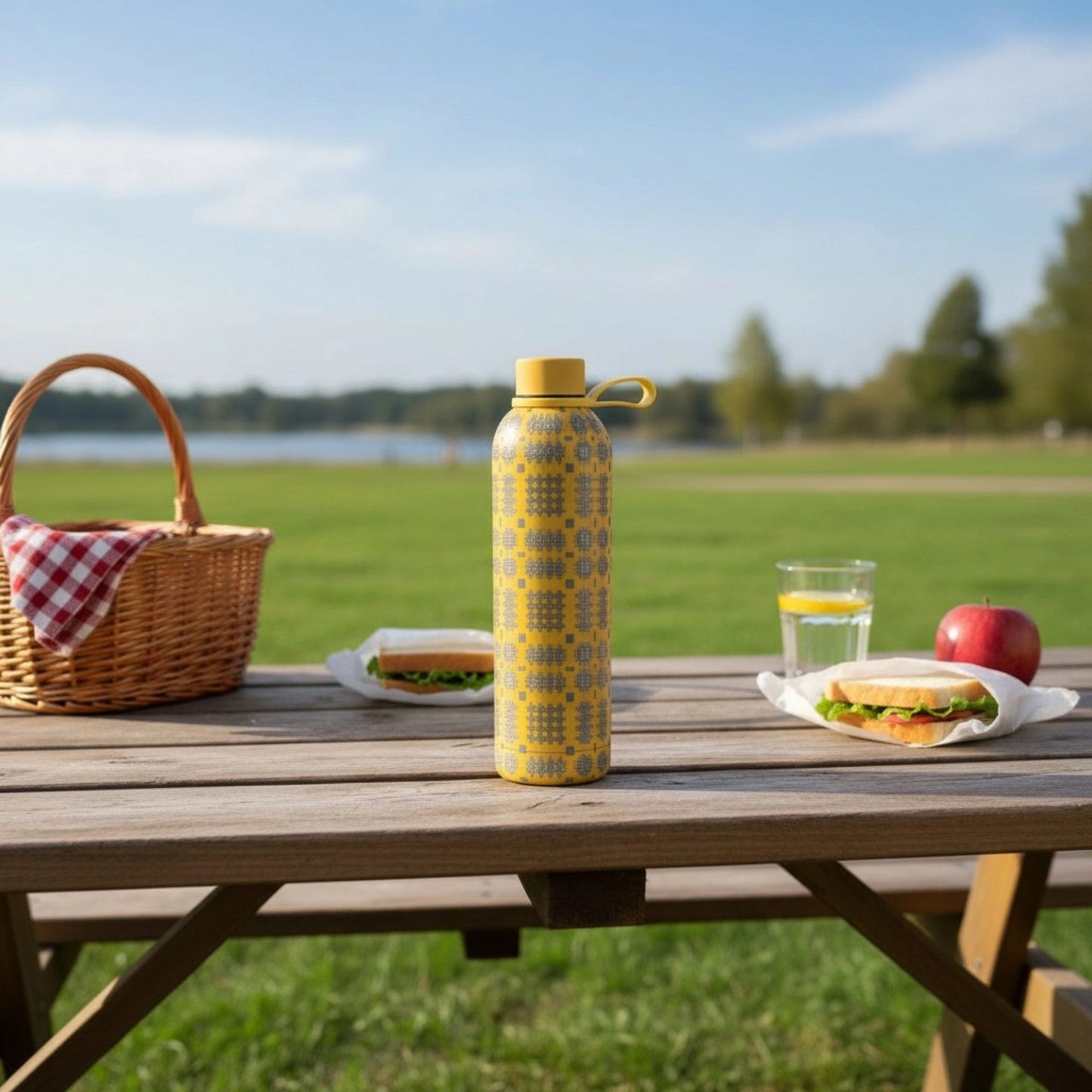 Welsh Tapestry Insulated Water Bottle | 750ml