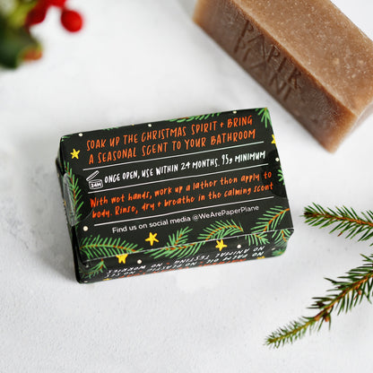 Vegan Cinnamon Christmas Soap Bar