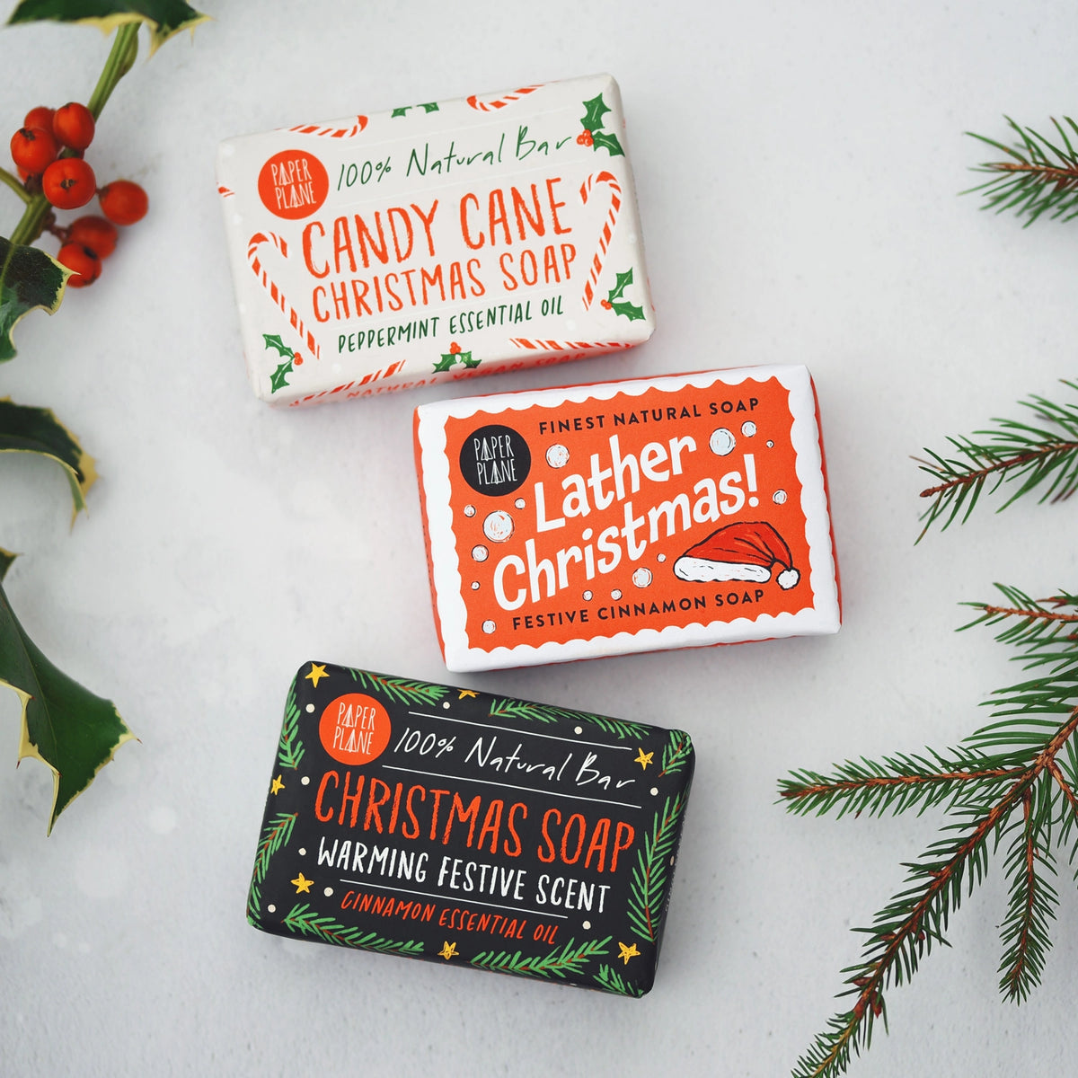 Vegan Cinnamon Christmas Soap Bar