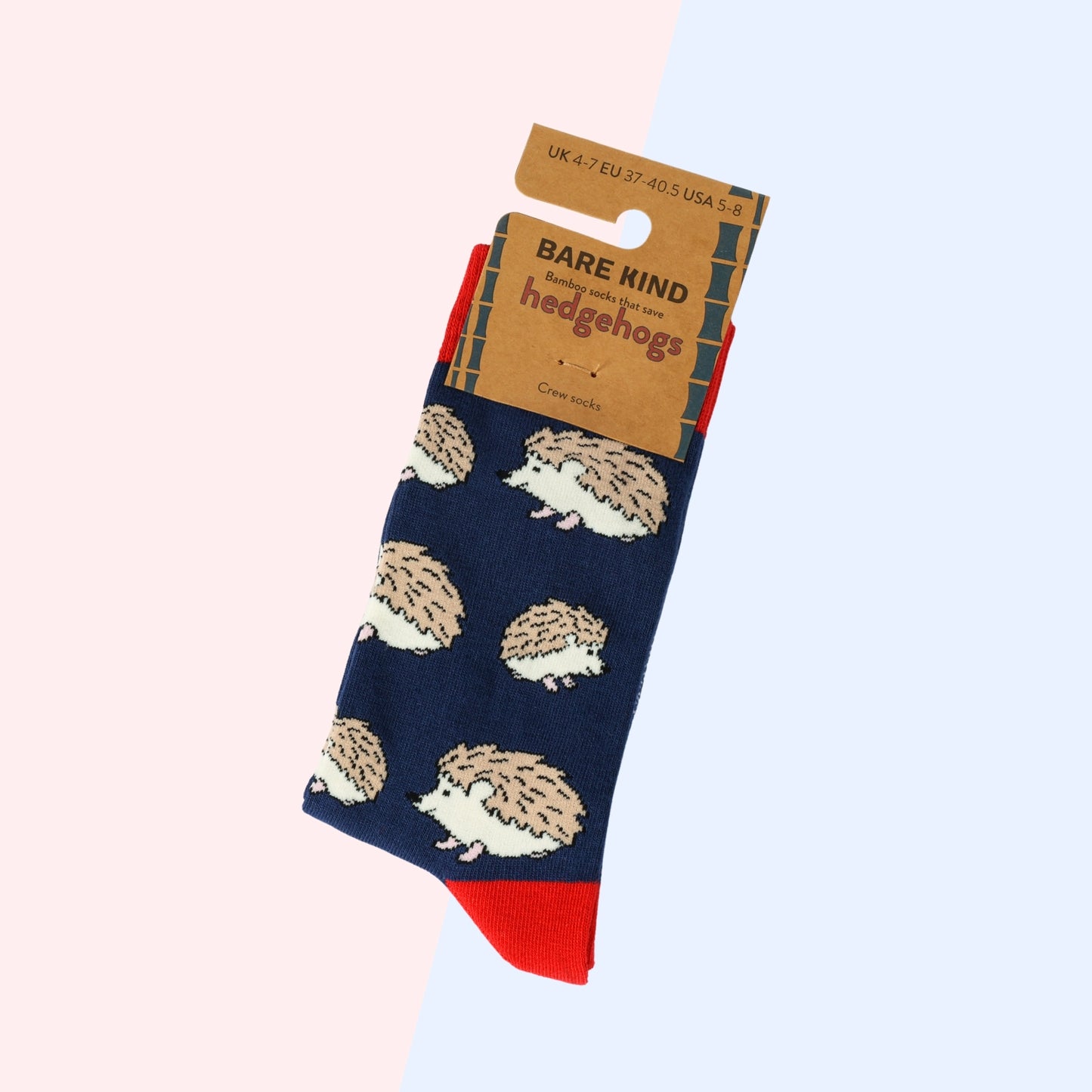 Hedgehog Bamboo Socks | British Wildlife Socks