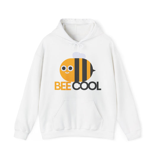 Bee Cool Unisex Heavy Blend™ Hooded Sweatshirt - Fun and Cozy Gift for Bee Lovers