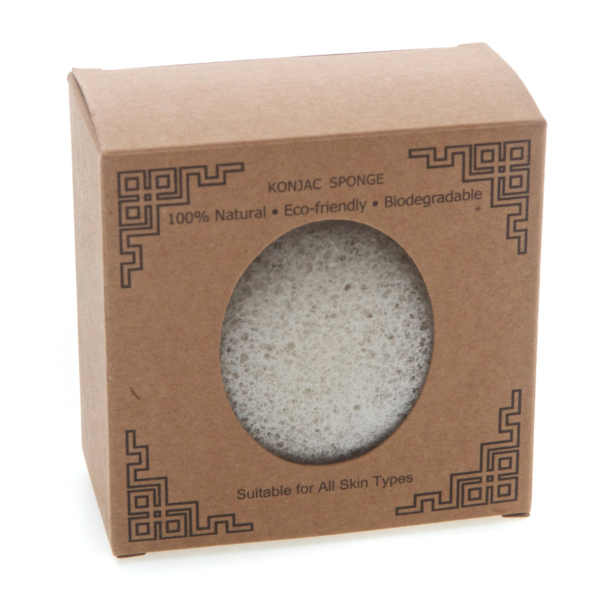 Konjac Facial Sponge - White