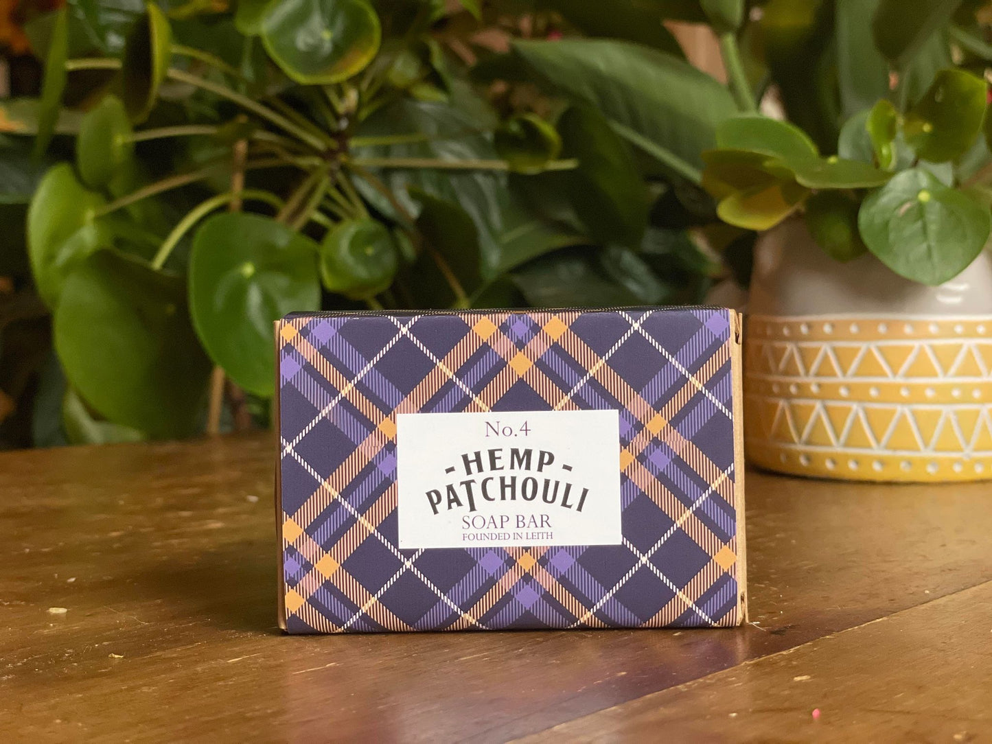 Hand Made Tartan Soap Bar - Hemp & Patchouli
