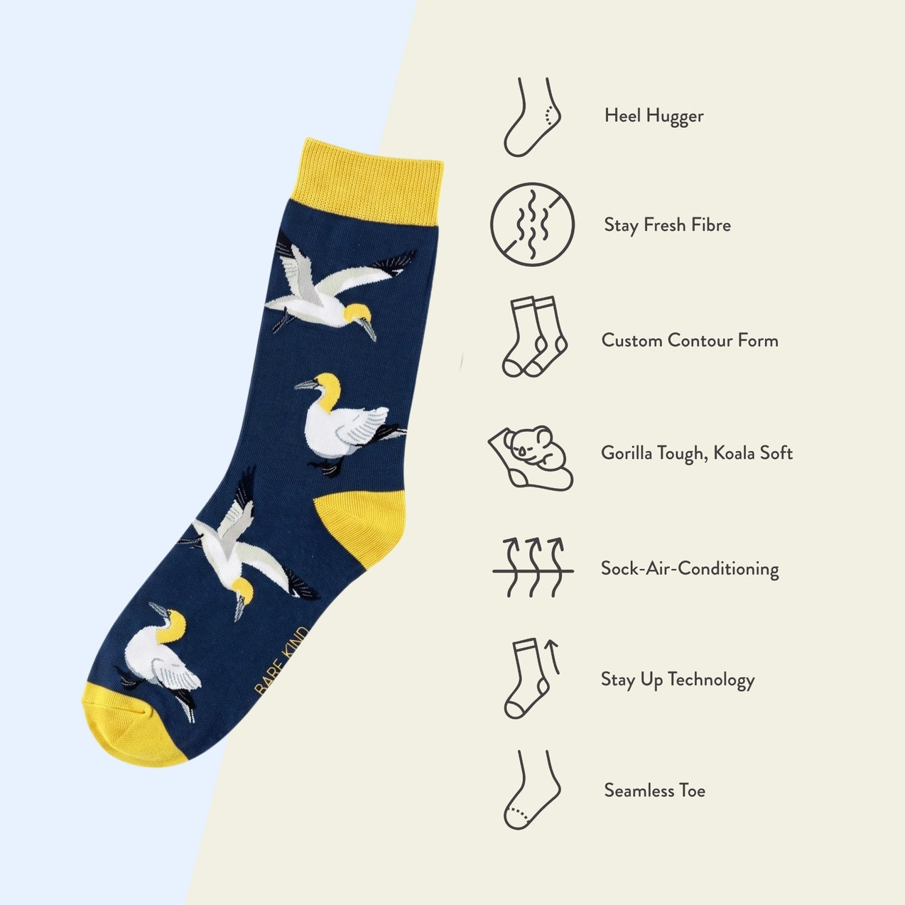 Gannet Bamboo Socks