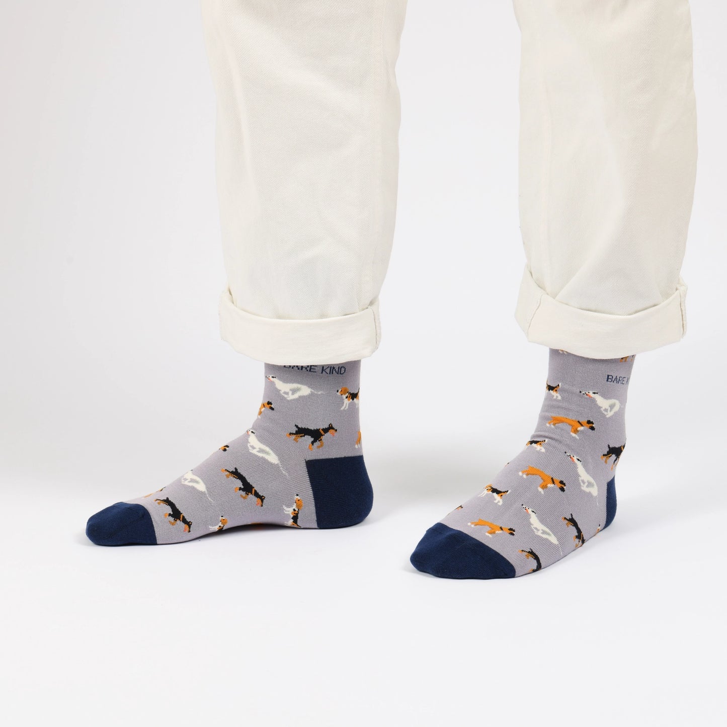 Purple Dog Socks | Bamboo Socks | Purple Socks