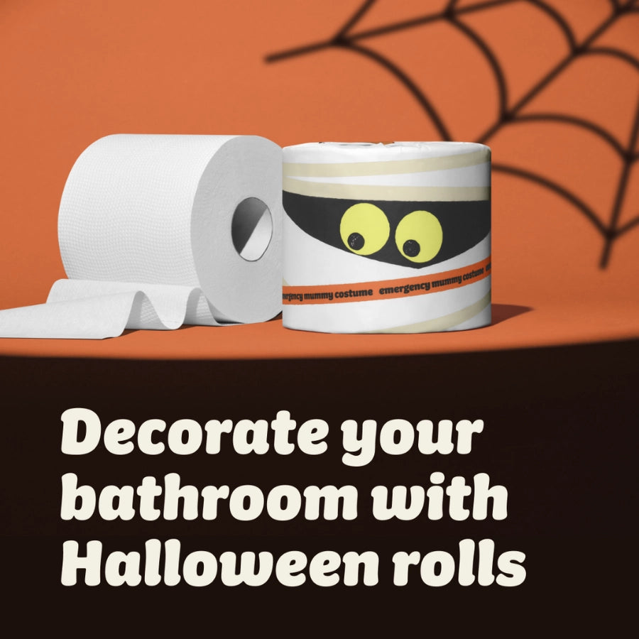 Extra Soft Limited Edition Toilet Tissue 6 Mega Rolls 🎃