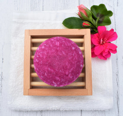 Handmade Shampoo Bar. Rose Geranium For Dull or Colour Treated Hair.
