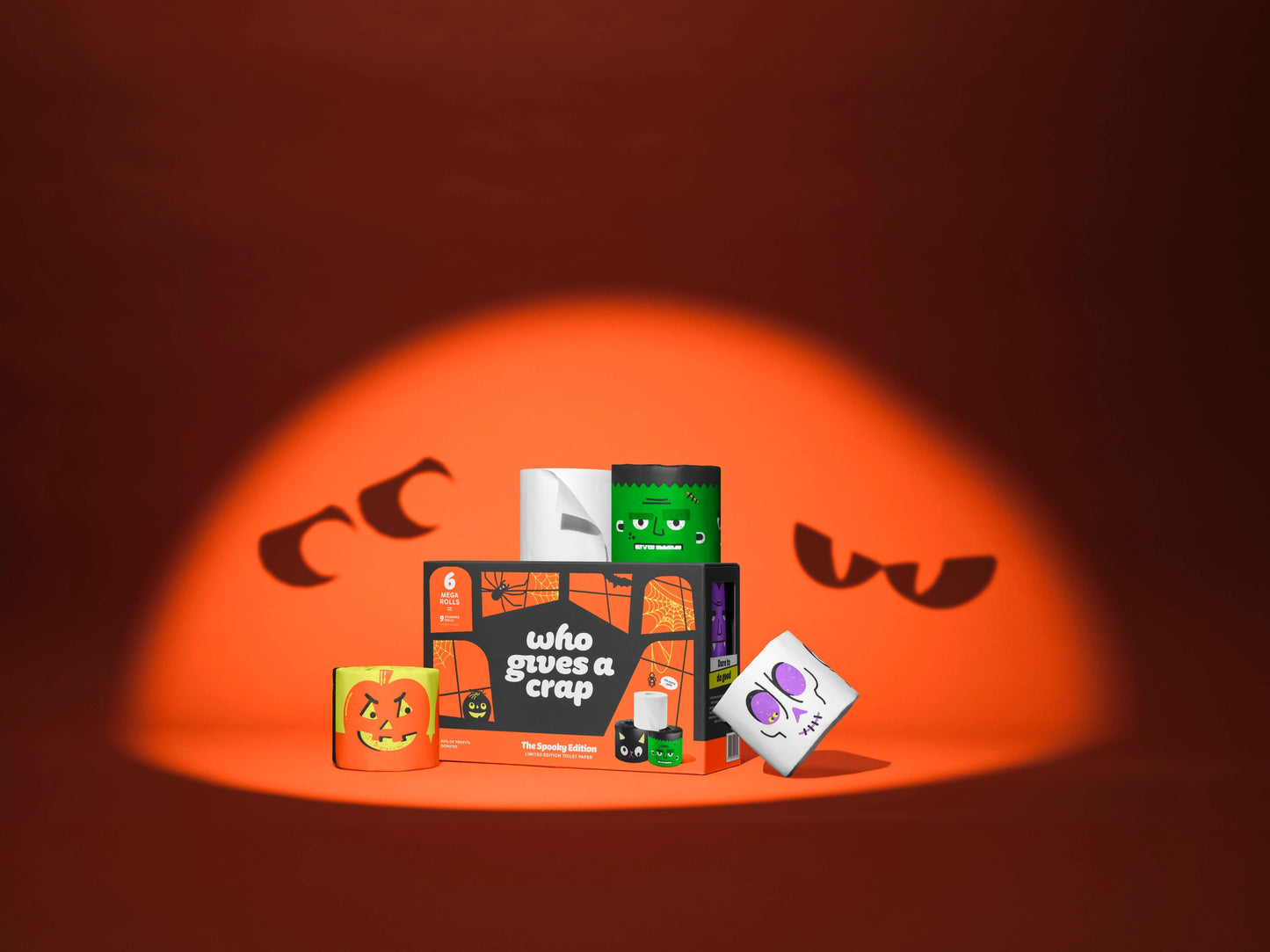 Extra Soft Limited Edition Toilet Tissue 6 Mega Rolls 🎃