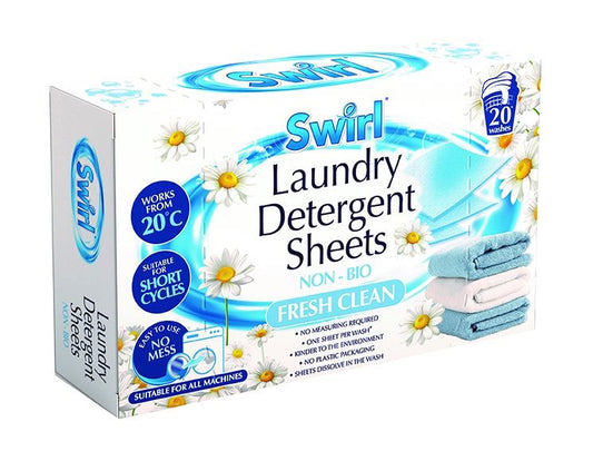 Laundry Detergent Sheets - (20) - Two Scents