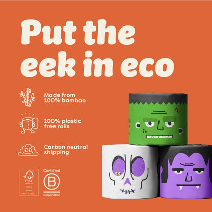 Extra Soft Limited Edition Toilet Tissue 6 Mega Rolls 🎃