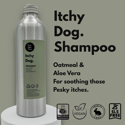 Itchy Dog Shampoo | Oatmeal | Aloe Vera | Natural | Eco