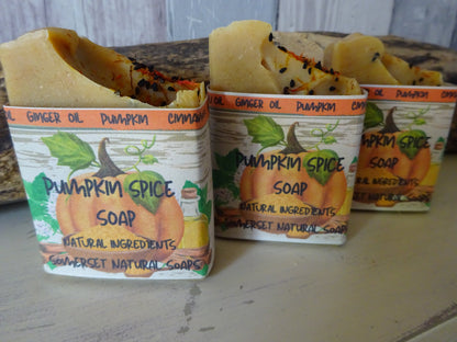 Pumpkin Spice Vegan Soap | Autumn Aromatherapy Soap