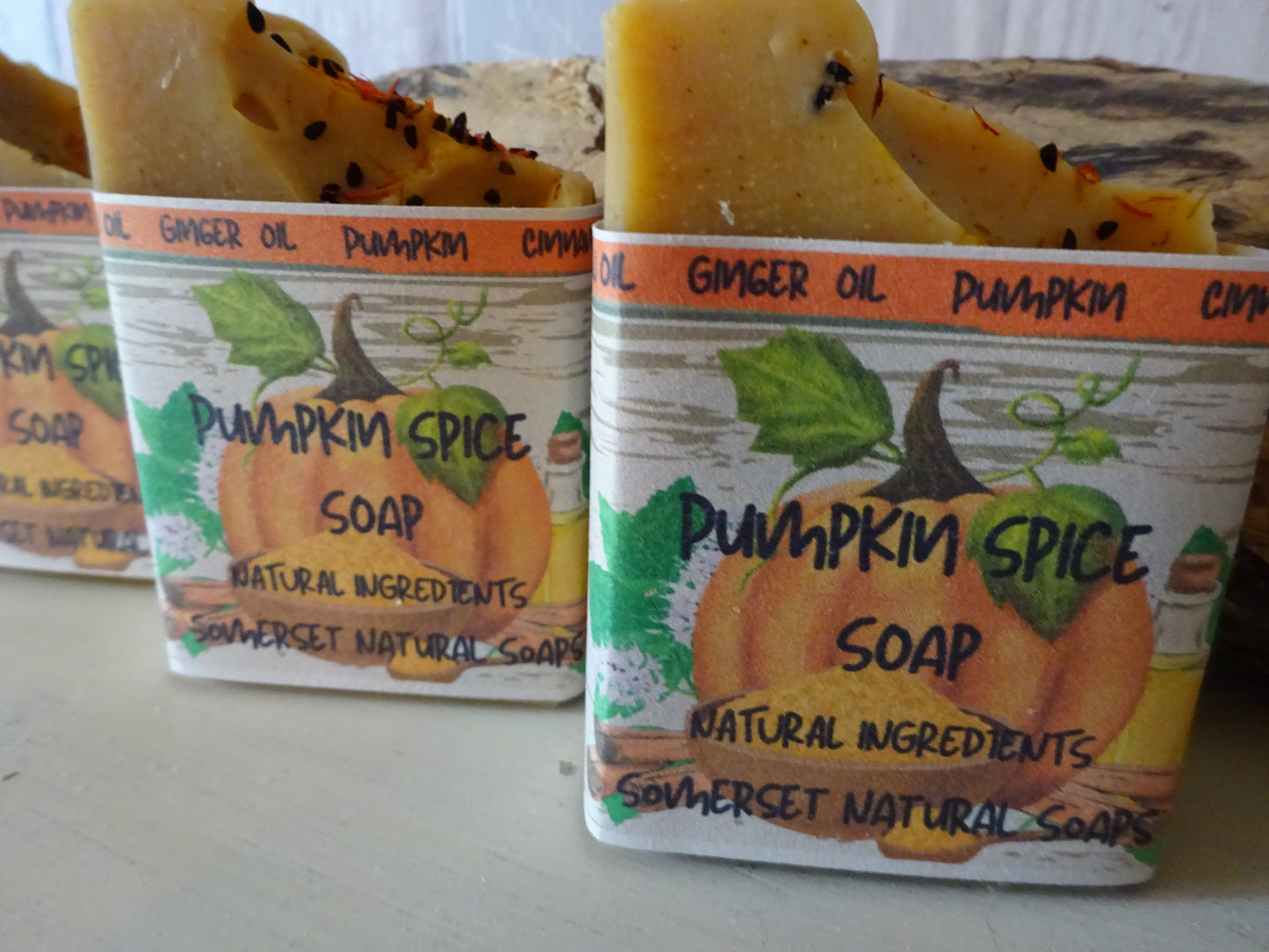 Pumpkin Spice Vegan Soap | Autumn Aromatherapy Soap