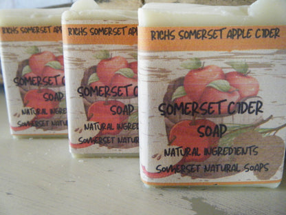 Somerset Cider Vegan Soap | Cedarwood & Rosewood