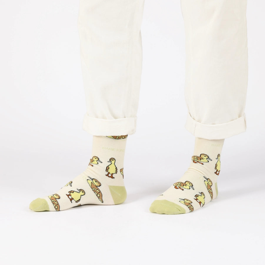 Ducklings Socks | Bamboo Socks | White Socks