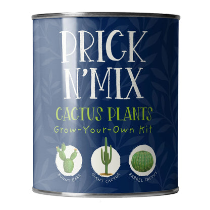 Prick N Mix. Eco Grow Your Own Cactus, Gardening Kit