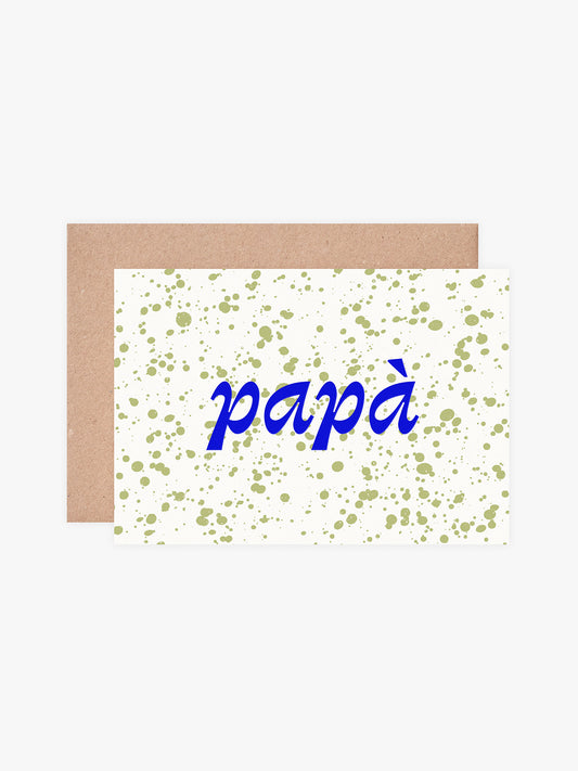 Father's Day Card - Papa Hot Foil | Dad Birthday Card | Fathers Day Card