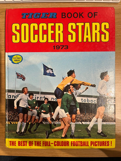 Tiger Book of Soccer Stars - 1973