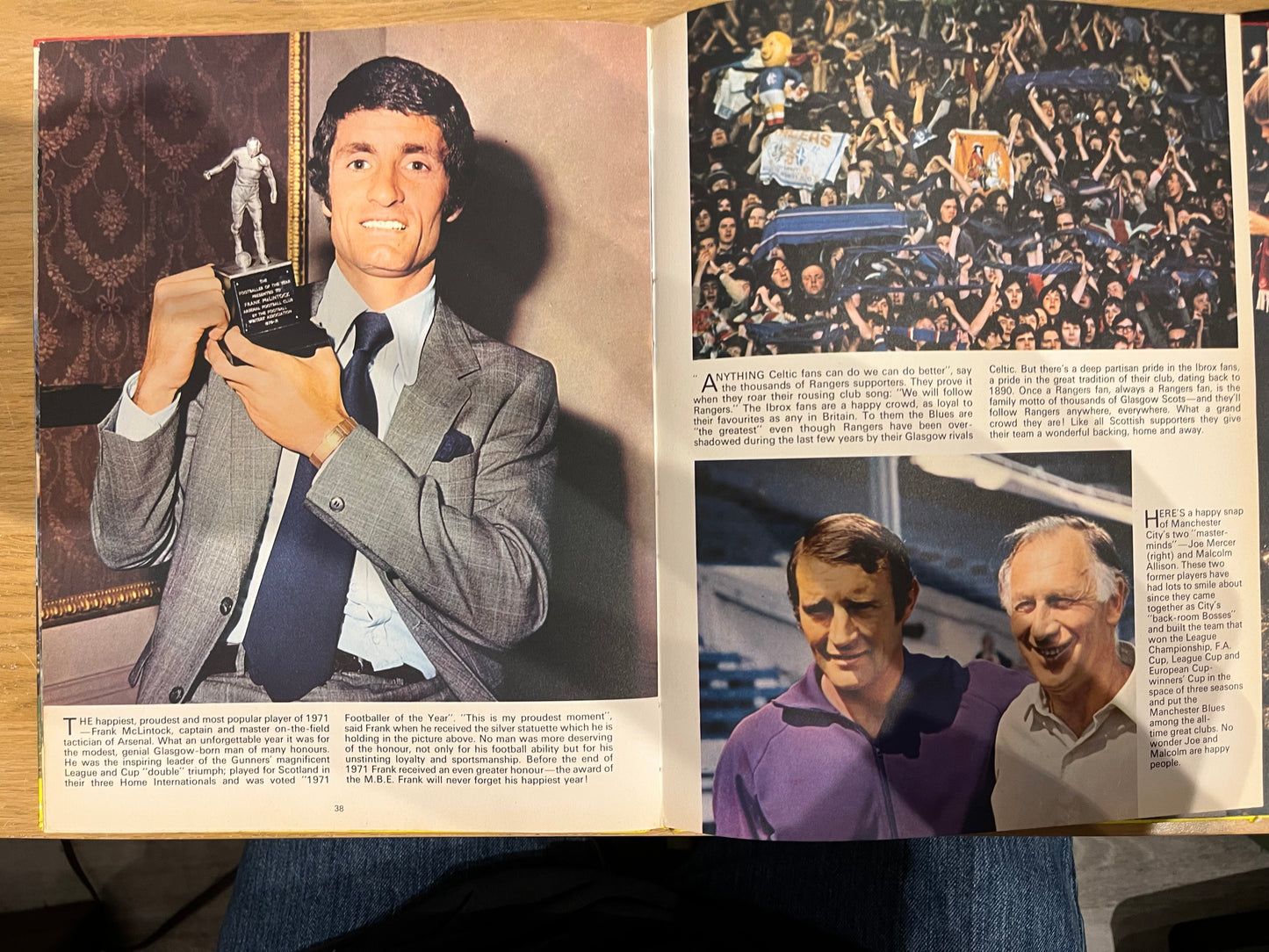 Tiger Book of Soccer Stars - 1973