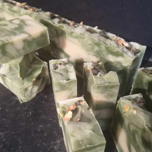 Chamomile Green Tea & Jasmine Vegan Soap