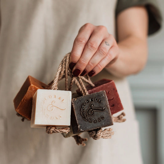 Handmade Chunky Soap On A Rope
