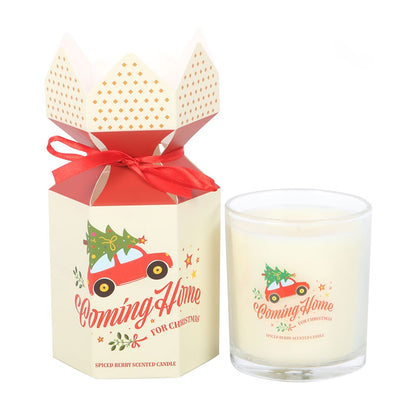 Coming Home For Christmas Spiced Berry Candle