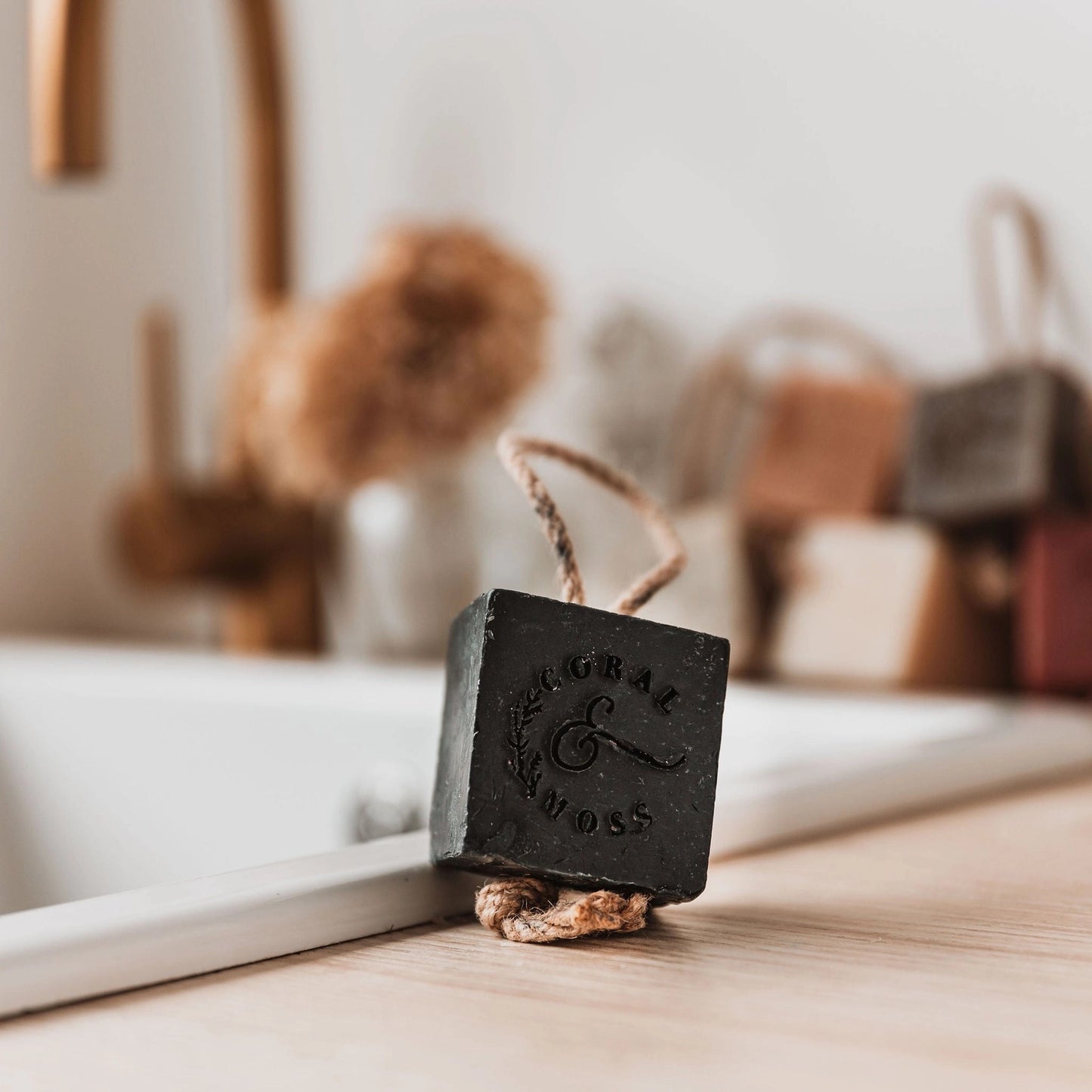 Handmade Chunky Soap On A Rope