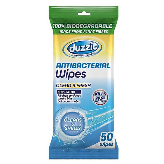 Antibacterial Wipes Clean & Fresh (50)