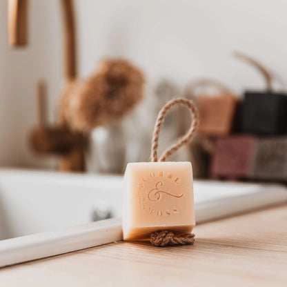 Handmade Chunky Soap On A Rope