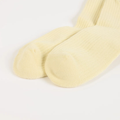 Otter Socks | Ribbed Bamboo Socks | Yellow Socks